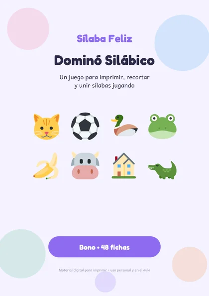 Bono dominó silábico